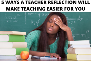 reflection to teacher